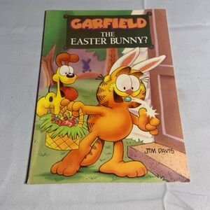 Garfield "The Easter Bunny?" Comic Book - Orange Cover
